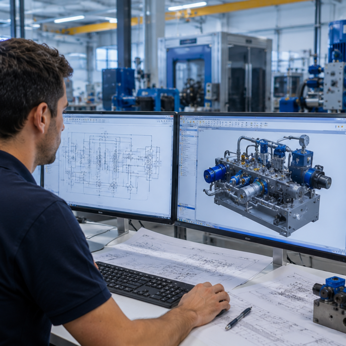 Diseño de Sistemas Hidráulicos Industriales en Lleida